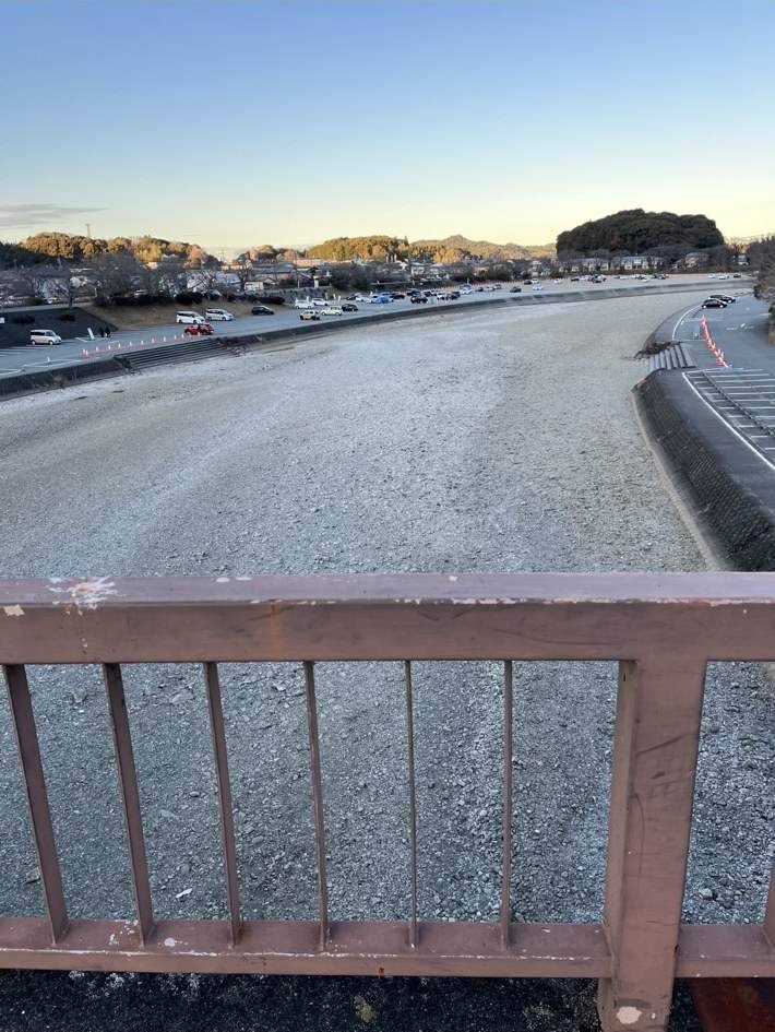 五十鈴川上流の河川の様子